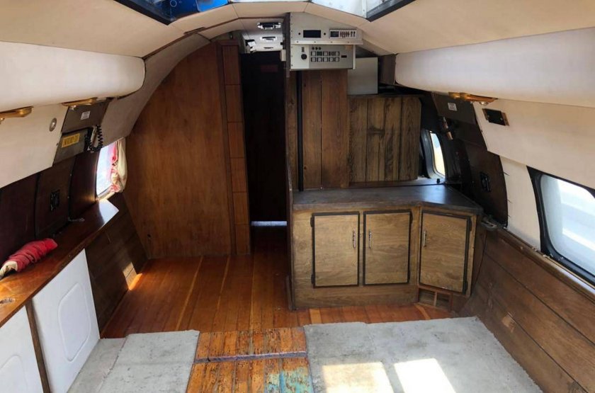 Автодом из самолета