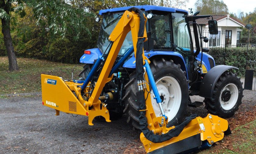 Манипуляторная косилка кусторез в80м Bomford