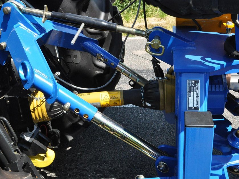 Косилка Бомфорд регулировка рычагов гидравлики