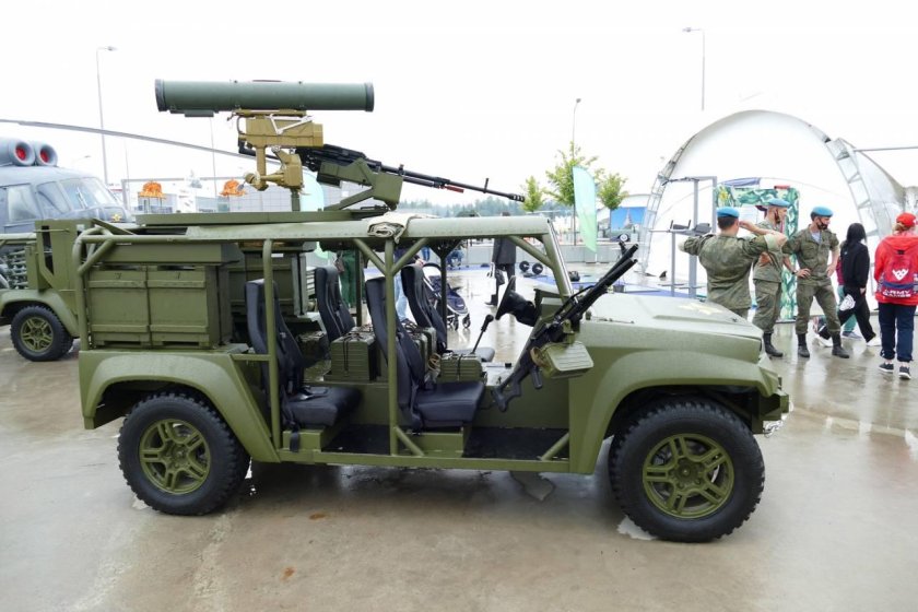 Багги Сармат 2 с ПТРК Корнет