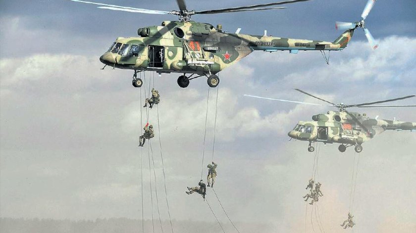 Запад 2021 десантирование ВДВ