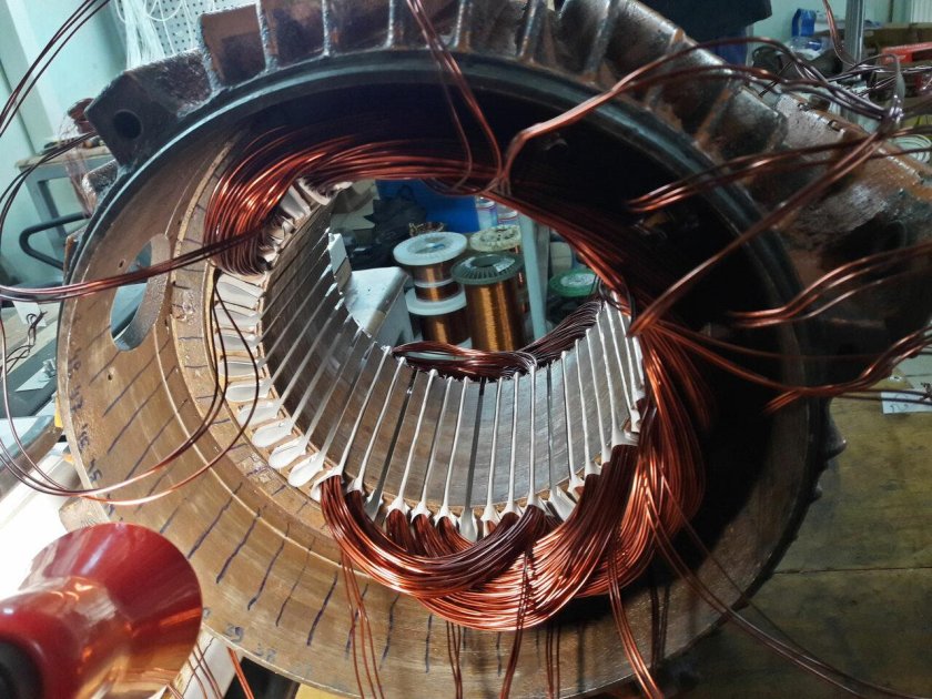 Катушки статора электродвигателя 4амн280s4у3