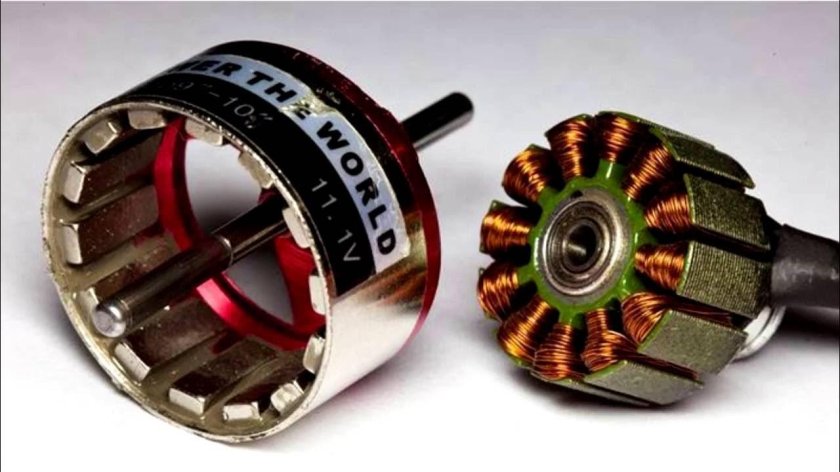 Коллекторный и бесколлекторный электродвигатель