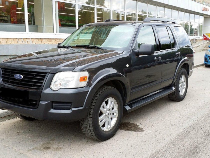 Форд эксплорер 2007 черный