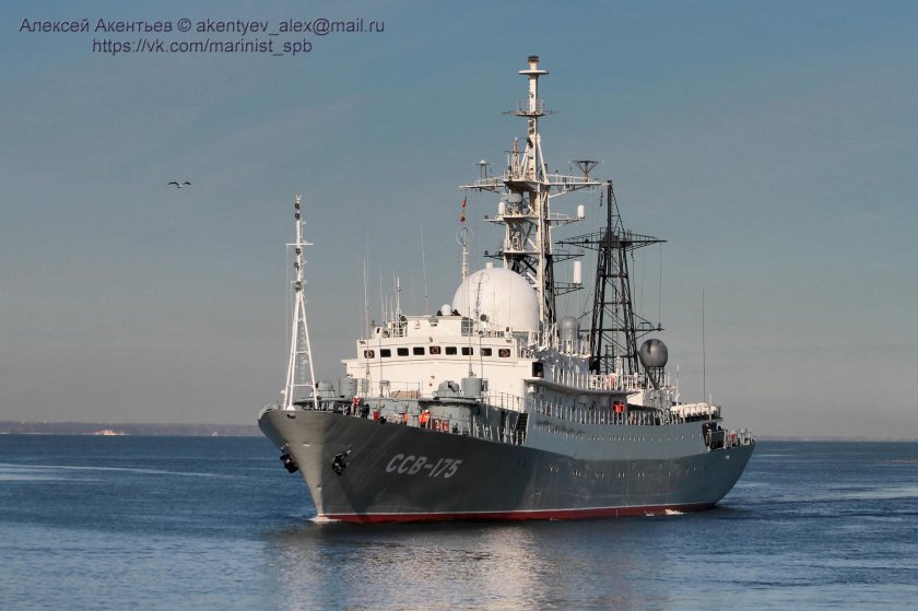 Разведывательный корабль Прибалтика ССВ 80