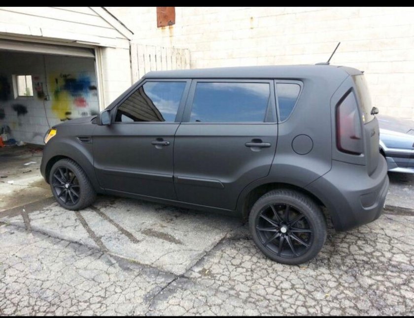 Матовый Киа соул