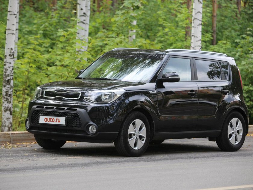 Киа соул черная