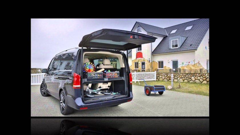 Mercedes Benz v class багажник