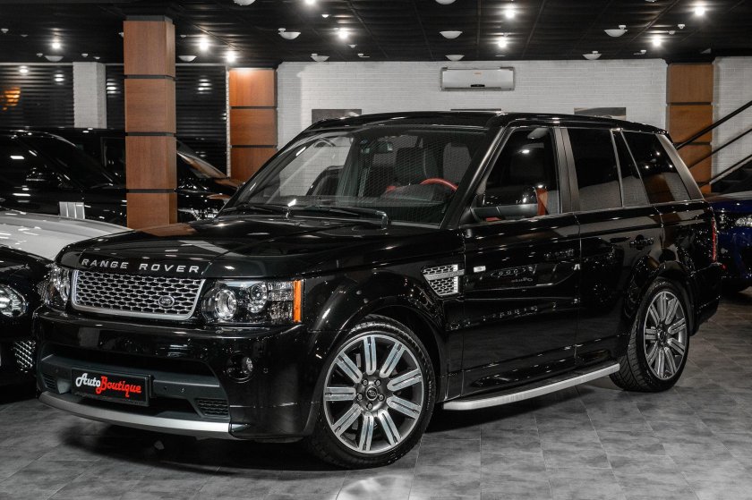 Range Rover Sport 2012 черный