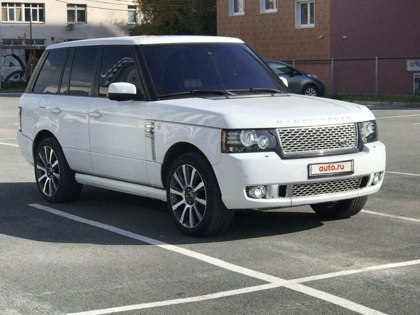 Land Rover 2008 белый