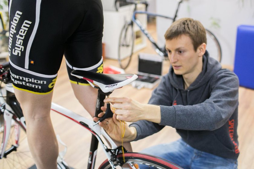 Высота седла у горного велосипеда