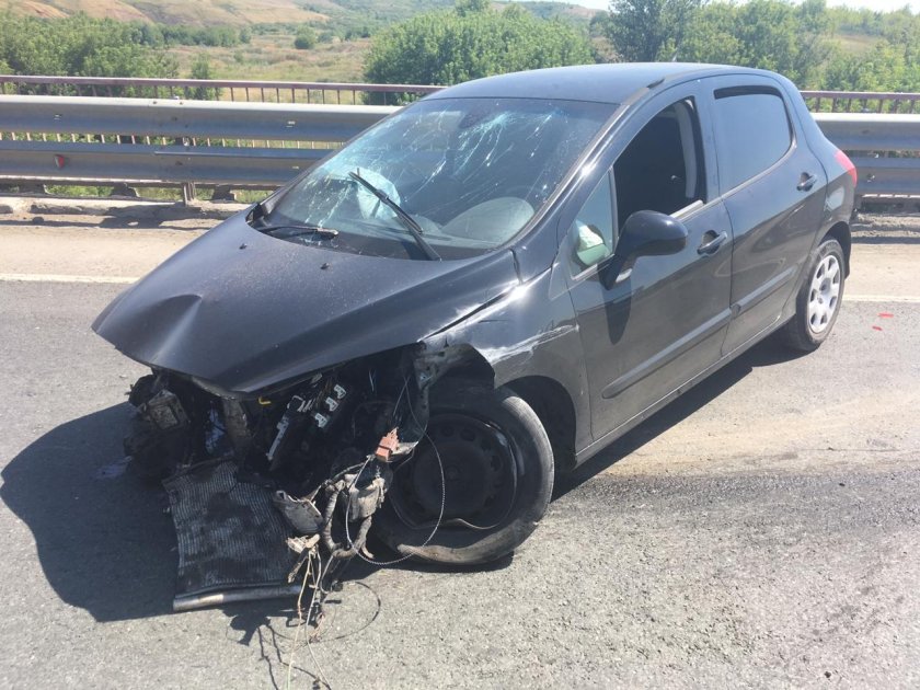 Пежо 206 авария