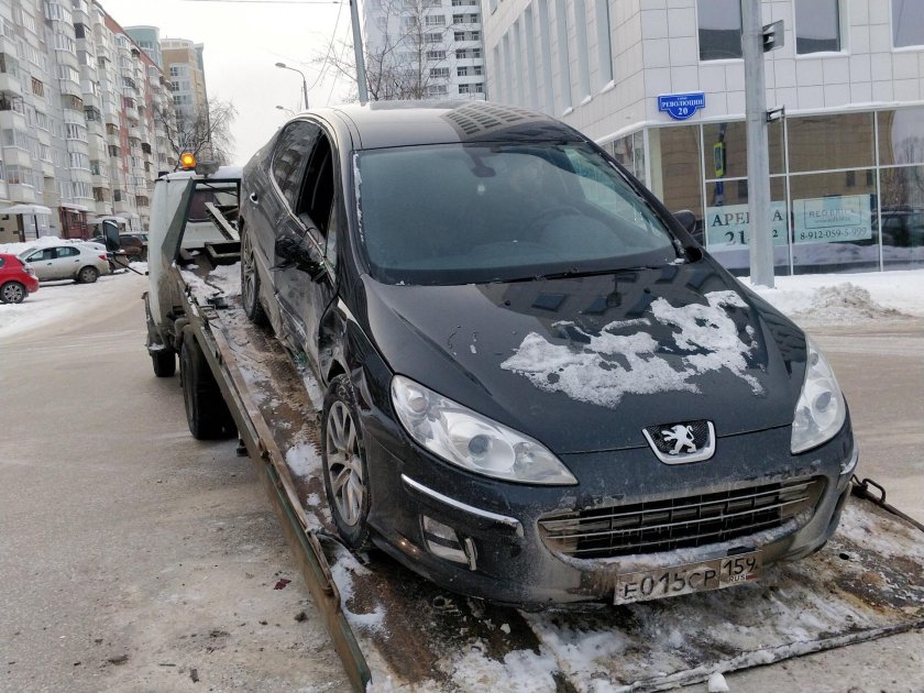 Пежо 407 седан черный