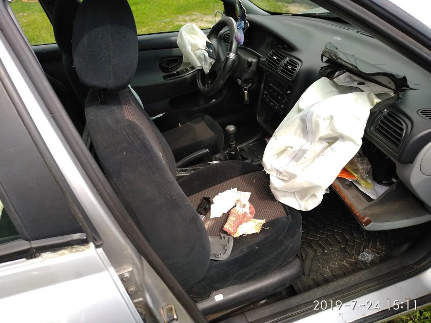 Авария Пежо 406