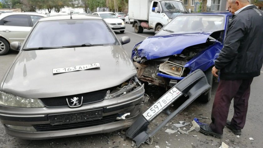 Авария Пежо 406