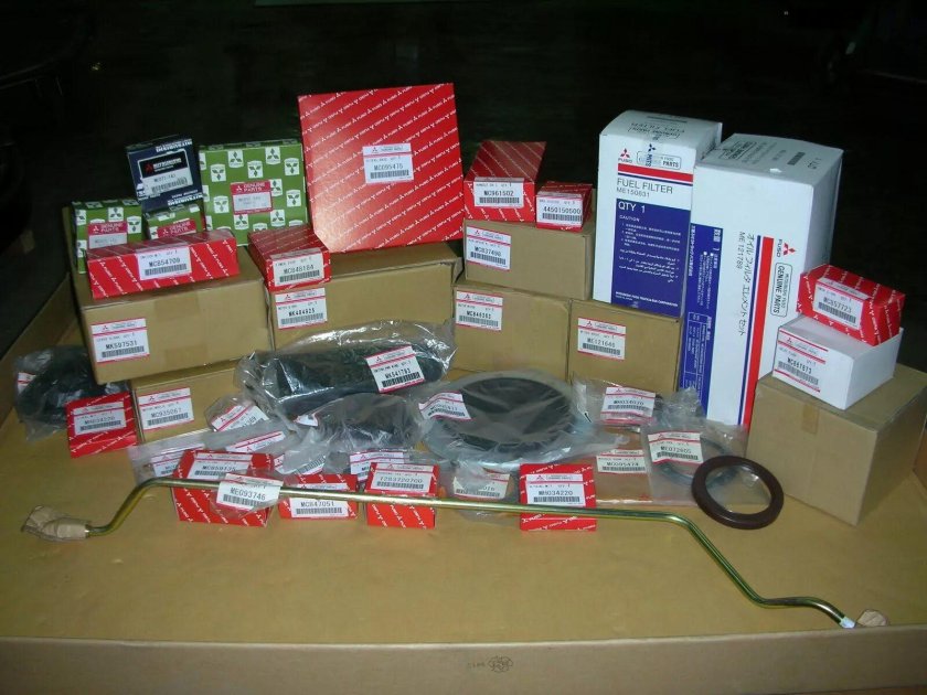 Оригинальные запчасти Mitsubishi
