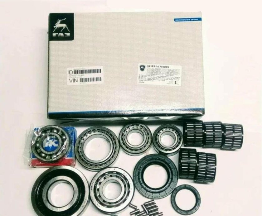 Комплект подшипников КПП ГАЗ 3110