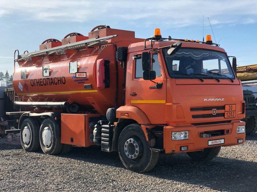 КАМАЗ 6520 бензовоз