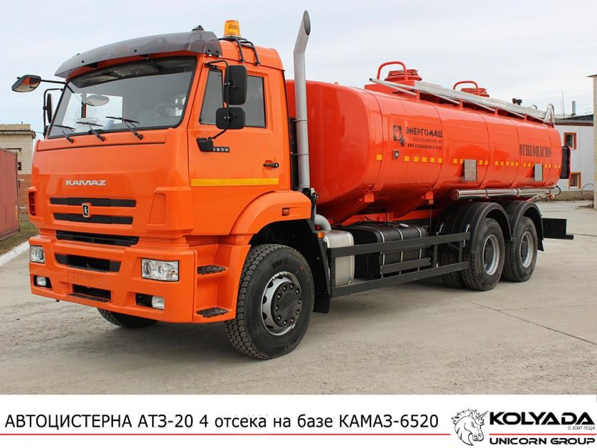 КАМАЗ 6520 бензовоз