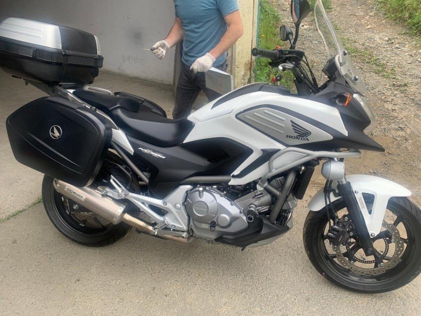 Honda nc700x белая