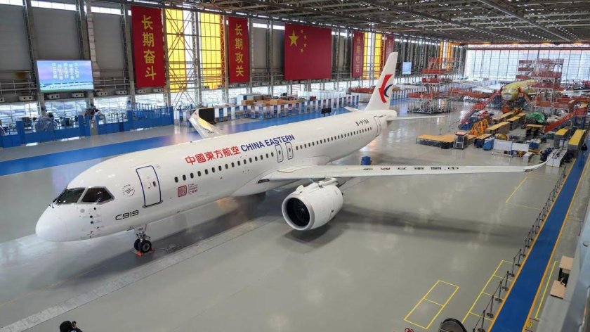 Comac c919 салон