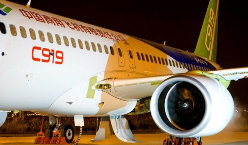 Китайский пассажирский самолет с919