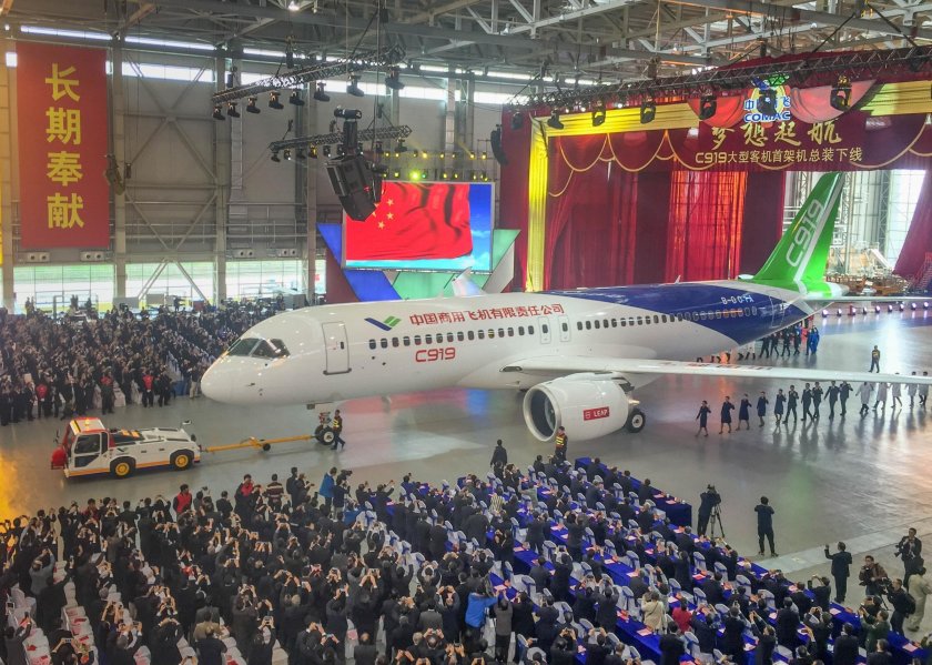 Китайский самолет c919