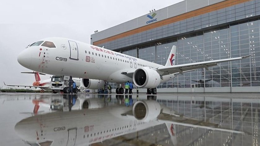Comac c919 салон