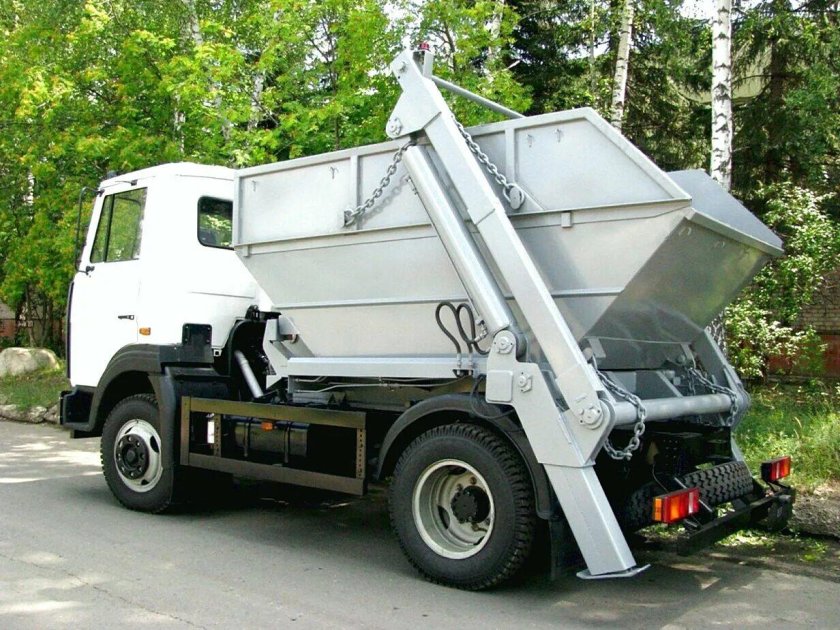 Бункеровоз на МАЗ 5550