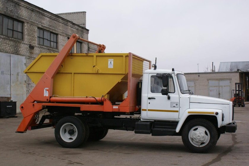 ГАЗ 3309 ко 440 мусоровоз
