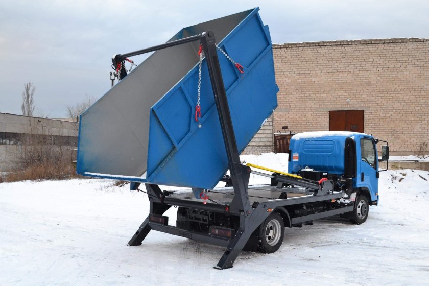 Бункер мусорный 8 м3 ЗИЛ