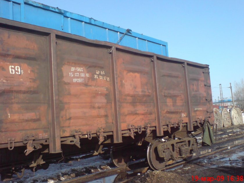 Увязка люков полувагона