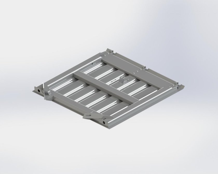 Крышка люка полувагона дм 2012.00.00сб