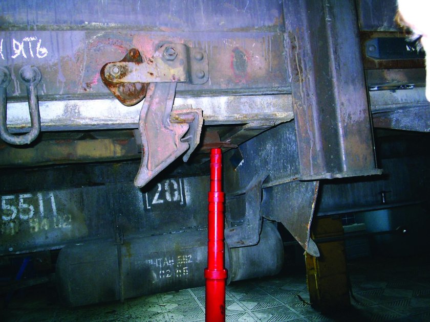 Увязка люков полувагоно