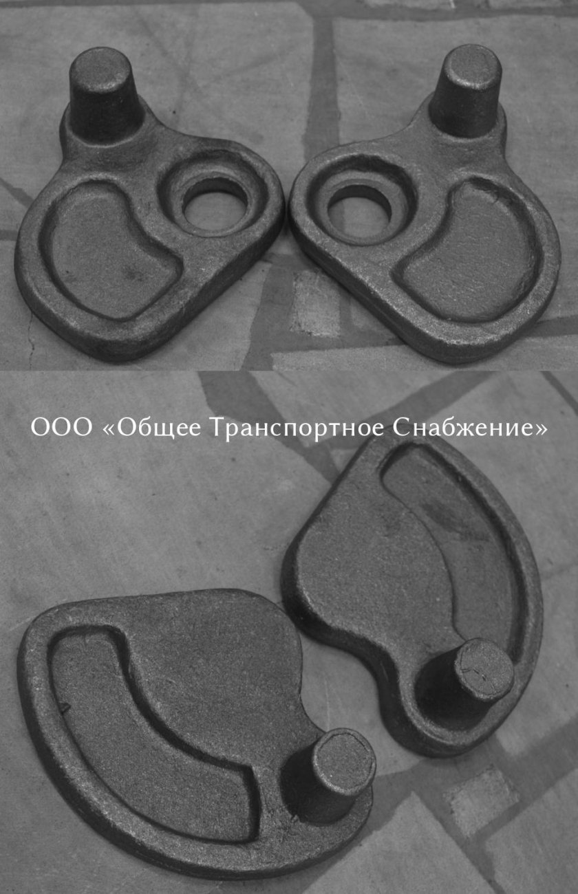 Сектор люка полувагона левый 8324-н