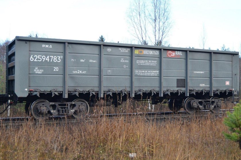 Фартук полувагона