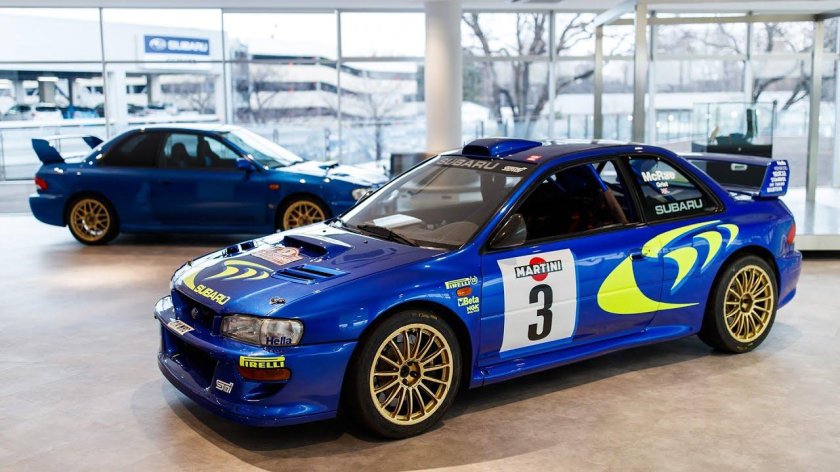 Subaru Impreza WRX STI 22b Rally