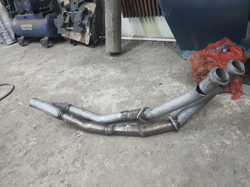 Прямоток на УАЗ Буханка 402