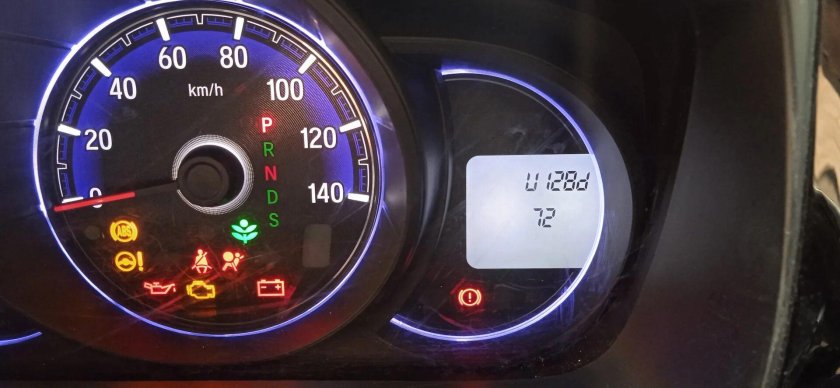 U128d ошибка Honda