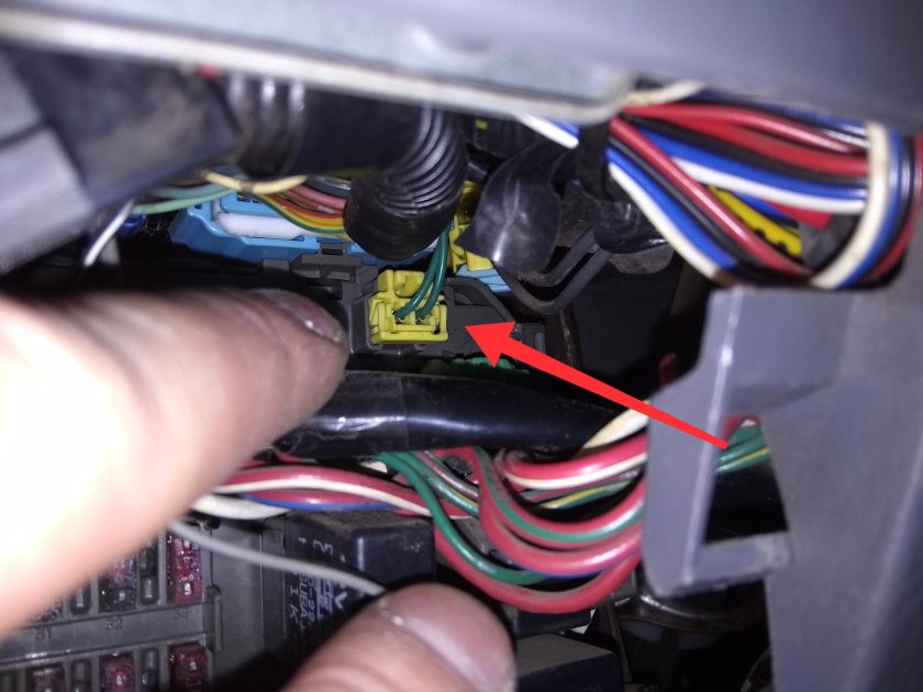 Honda CR-V rd1 диагностический разъем