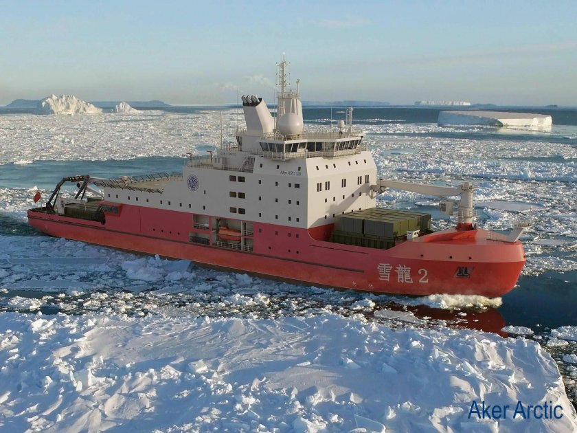 Китайский ледокол "Сюэлун-2"