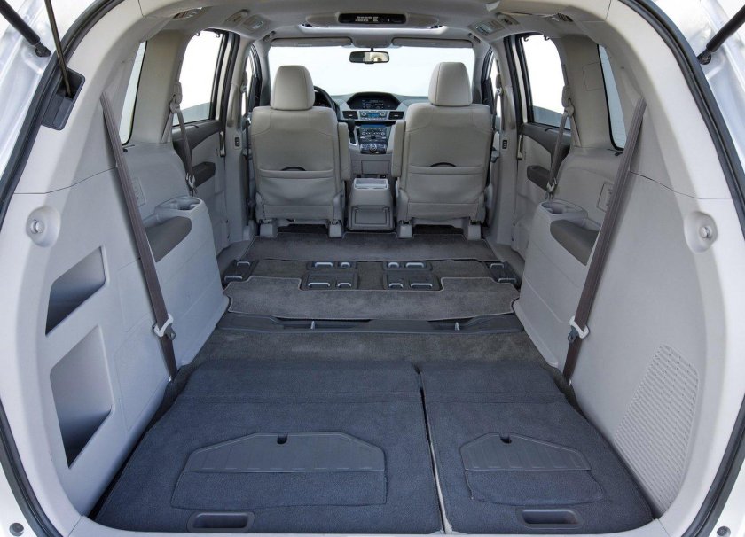 Хонда Одиссей 2008 багажник