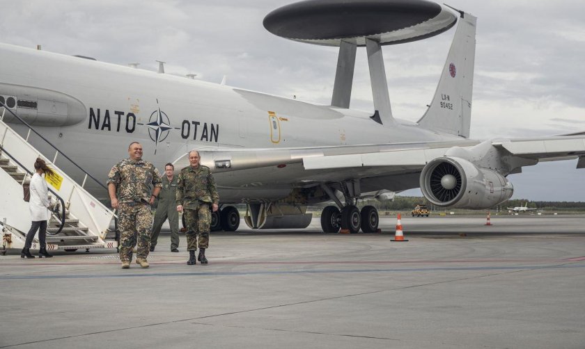 Самолёт НАТО разведчик СССР