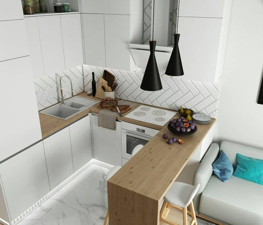 Маленький диван на кухню