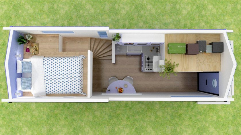 Тини Хаус 3х6 проект