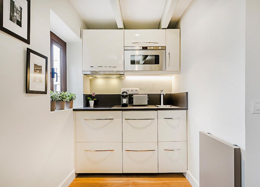 Планировка небольшой кухни