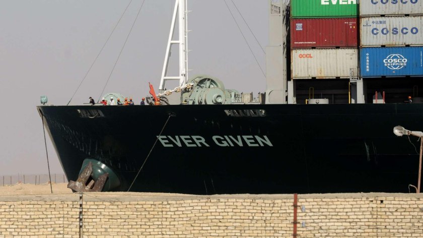 Эвер Гивен контейнеровоз