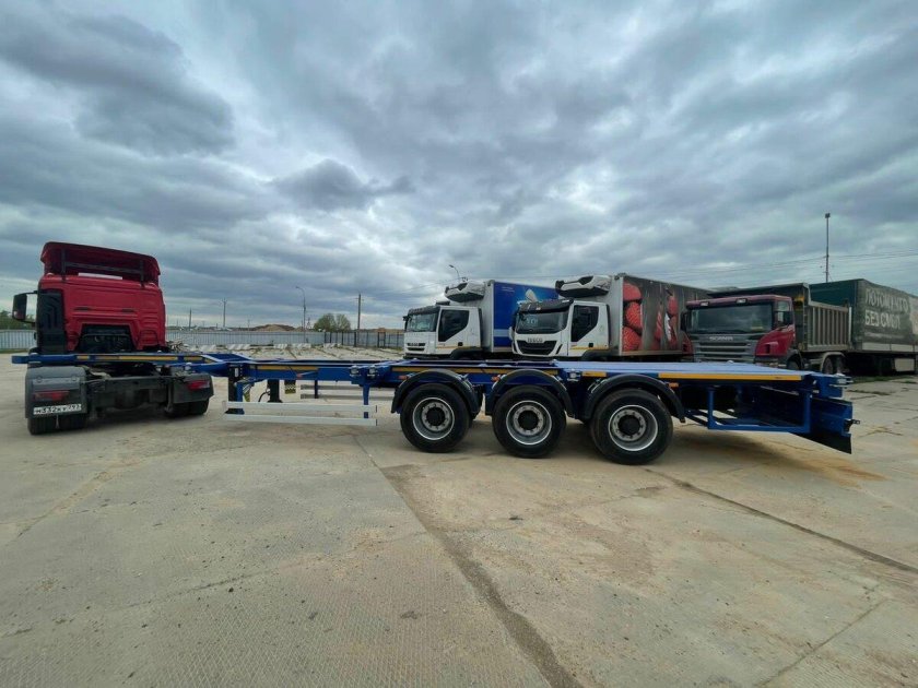 Полуприцеп ЧМЗАП контейнеровоз