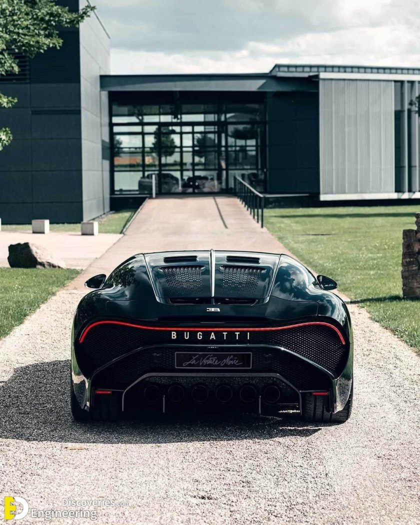 Бугатти la voiture noire