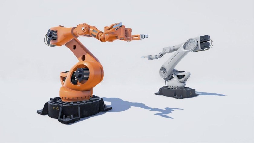 Робот манипулятор 3д модель